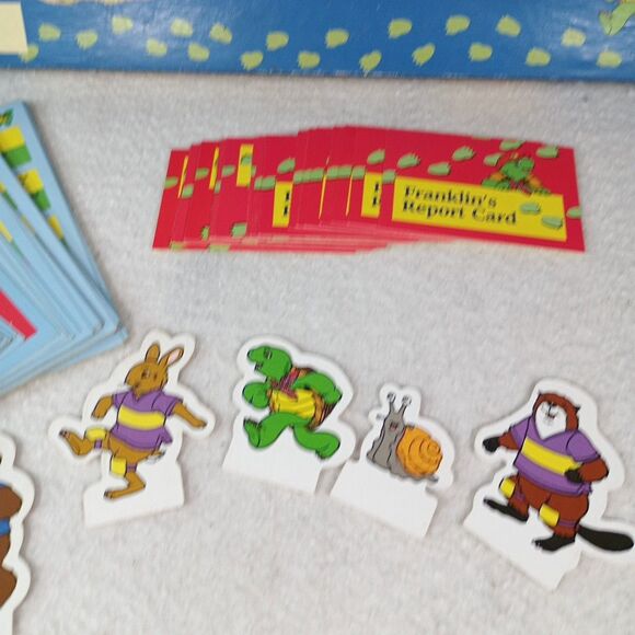 Franklin Goes to School Board Game Pressman 1998 Preschool Kids Fun - Picture 12 of 16